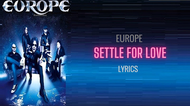 Settle For Love