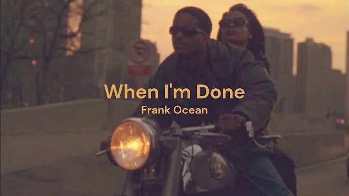 When I'm Done