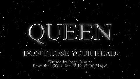 Don't Lose Your Head