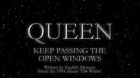 Keep Passing The Open Windows