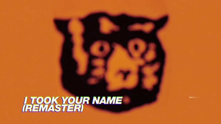 I Took Your Name