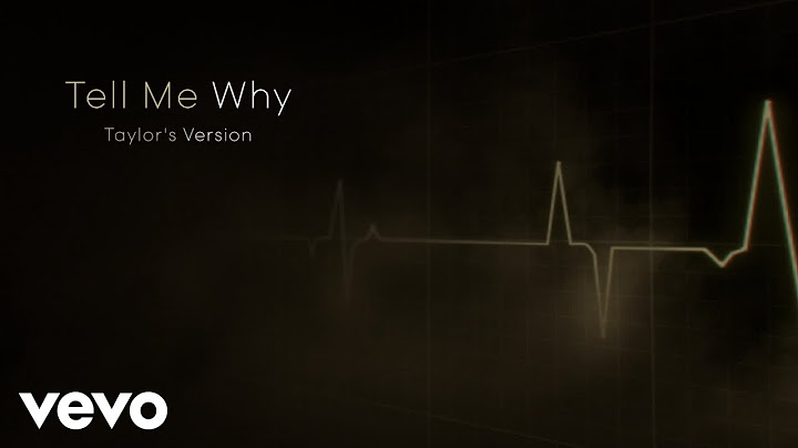 Why Do You Tell Me?