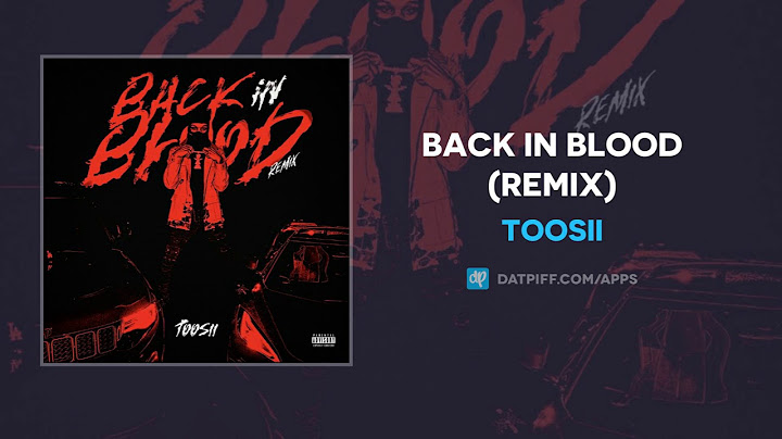 Back In Blood (Remix)